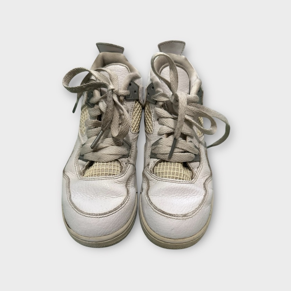 White Air Jordans size 2Y